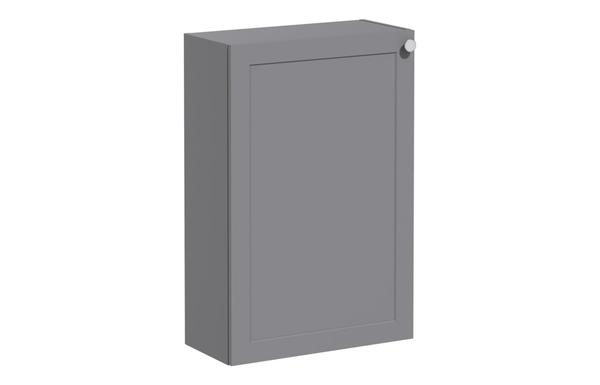 VitrA Root Classic 55cm 1 Door Slim Lower/Base Unit (LH Hinge) - Matt Grey